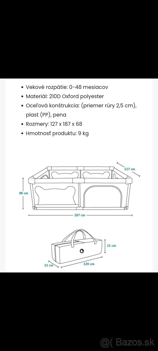 Detská ohrádka - 3