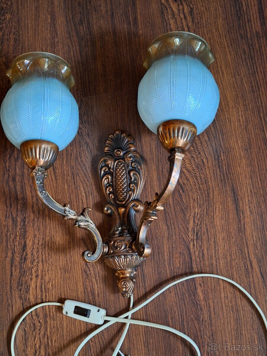 Art deco nástenná lampa - 3