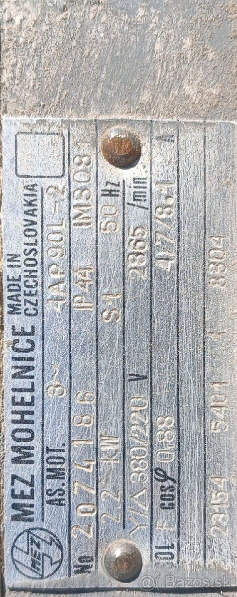 Elektromotor 2,2 kW - 3