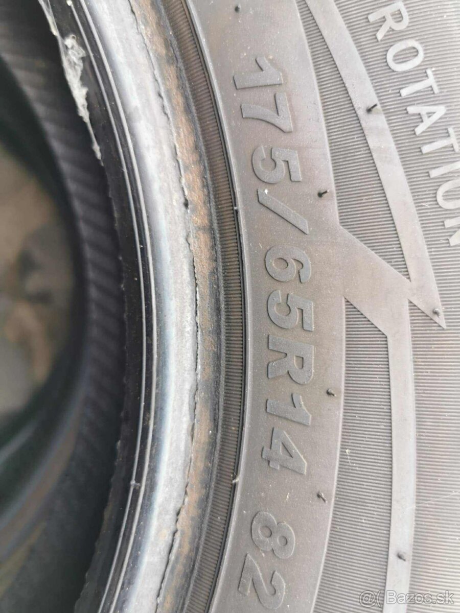 Predám 4 zánovné zimné pneumatiky - 3