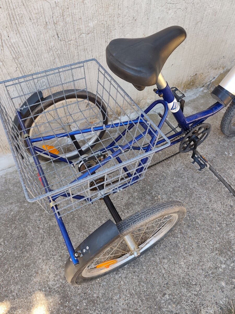 Elektrický trojkolesový bicykel - 3