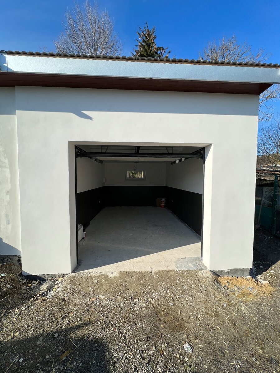 Na predaj murovaná garáž – Istebné - 3