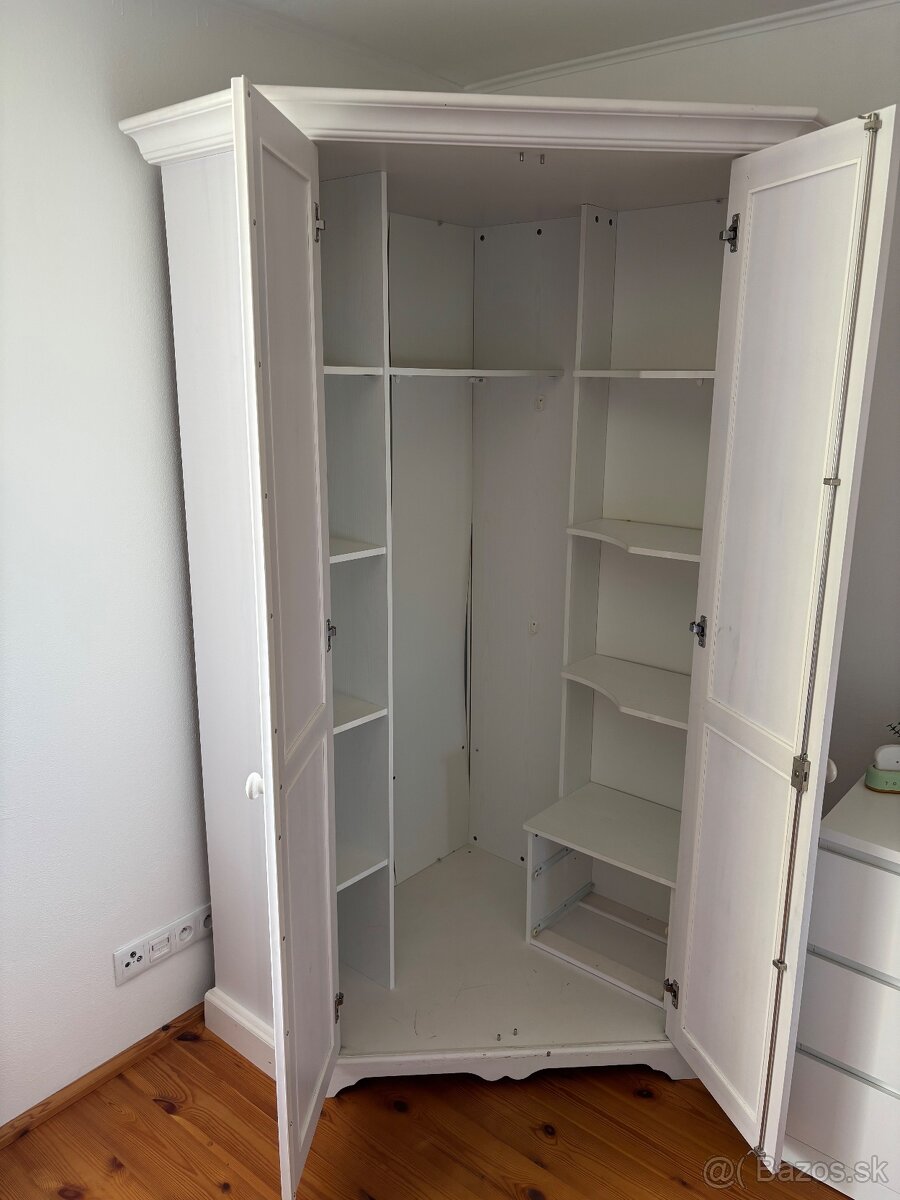 Detská izba z bieleho masívu – komplet zostava - 3