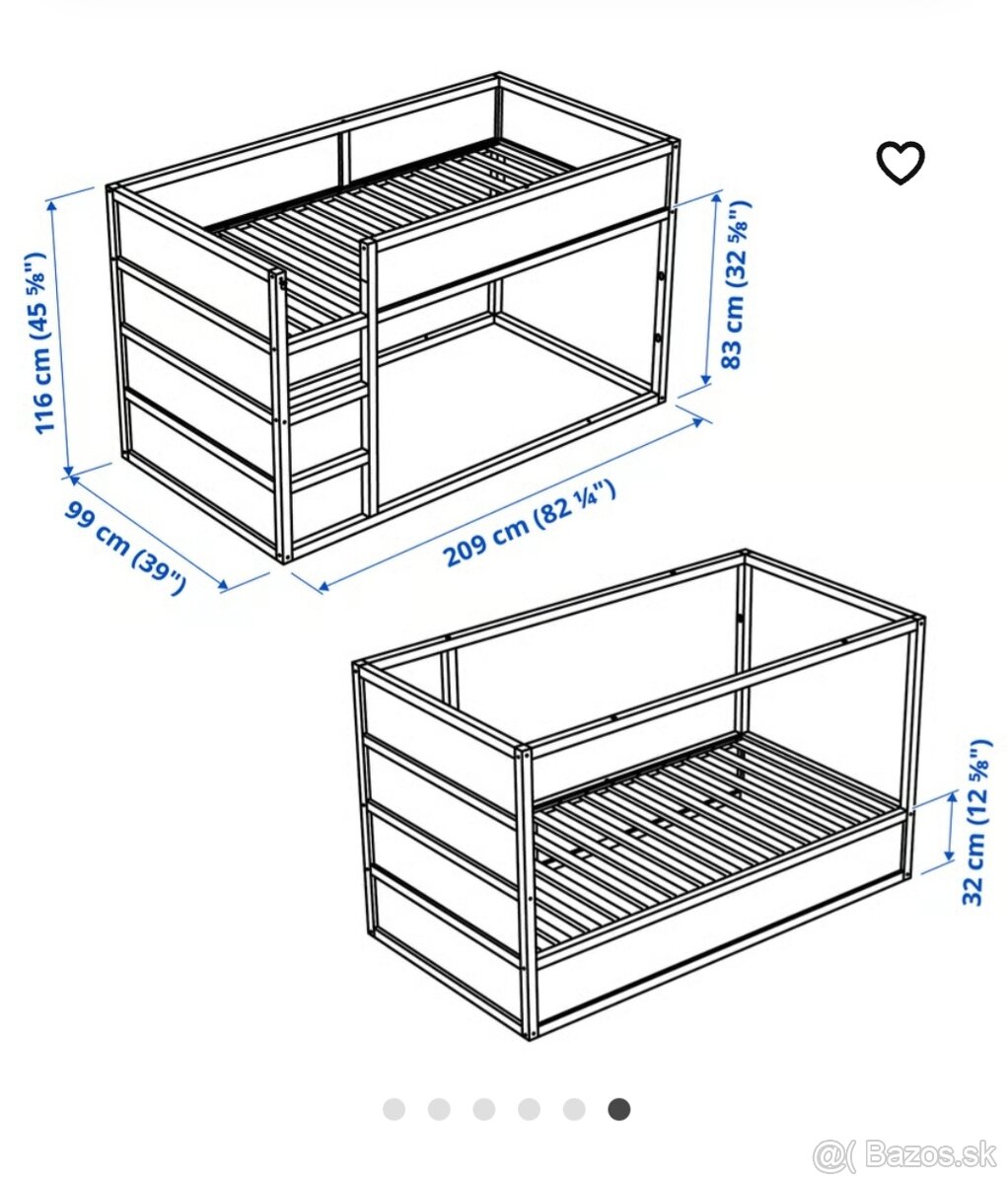 IKEA KURA POSTEĽ - 3
