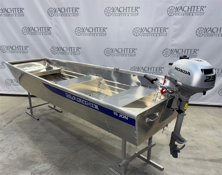 Hliníková pramica Marine Jon 10 s motorom Honda BF2,3 - 3