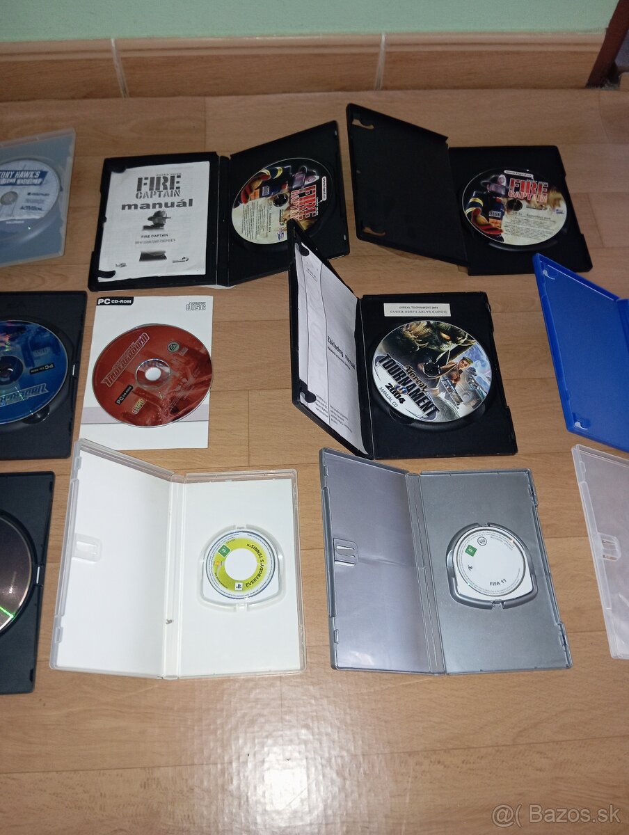 Predám staršie hry na PC, PSP, Playstation - 3