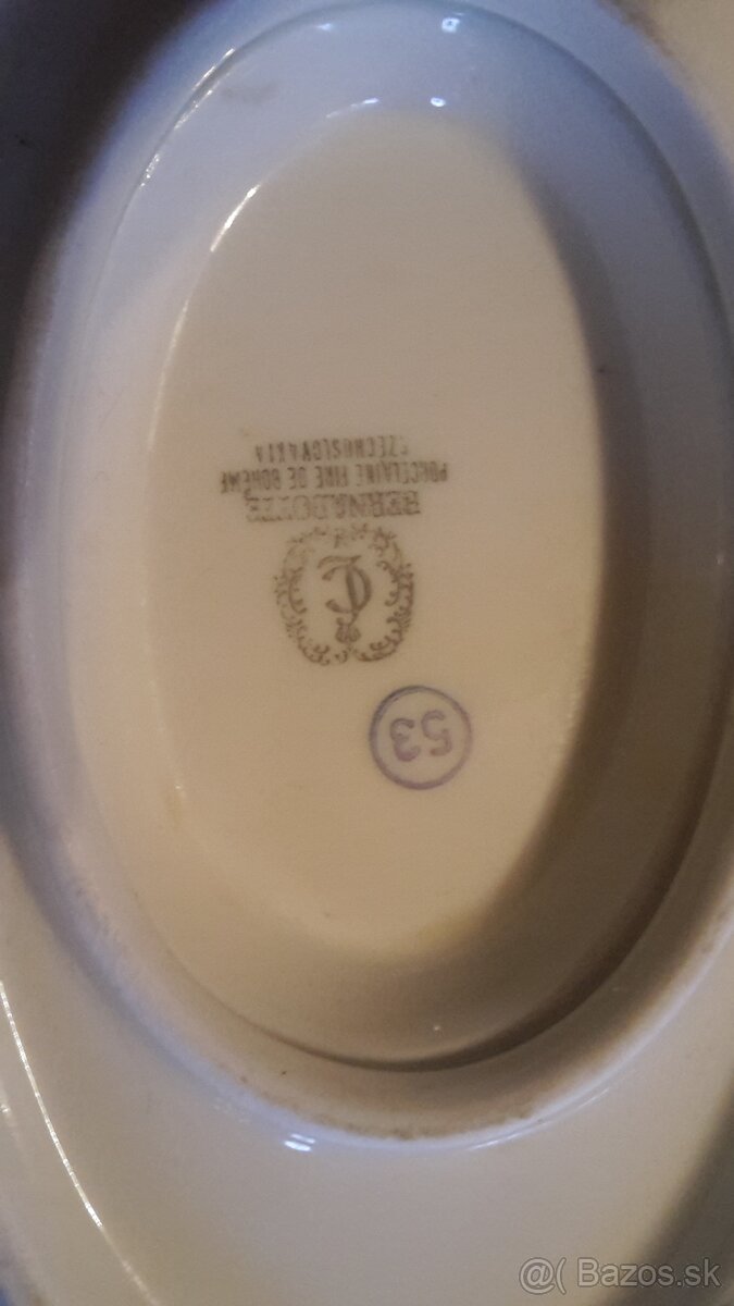 Porcelánový omáčnik - 3