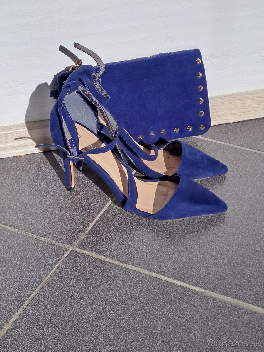 Damske lodicky, modre, EU 36 - 3