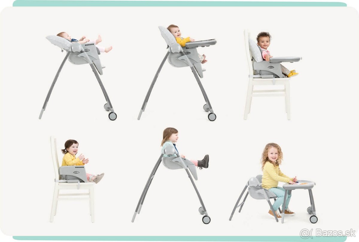 Joie stolička Multiply 6 in 1 (najvyšší model) - 3