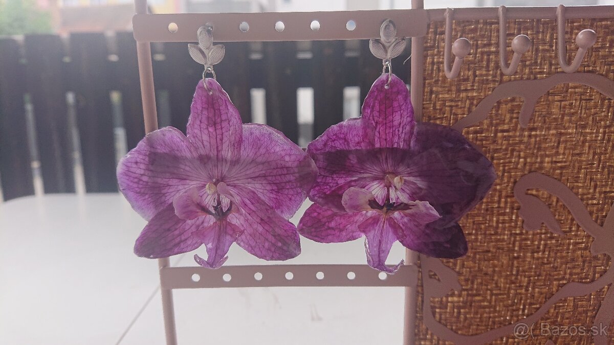 Orchidea náušnice - 3