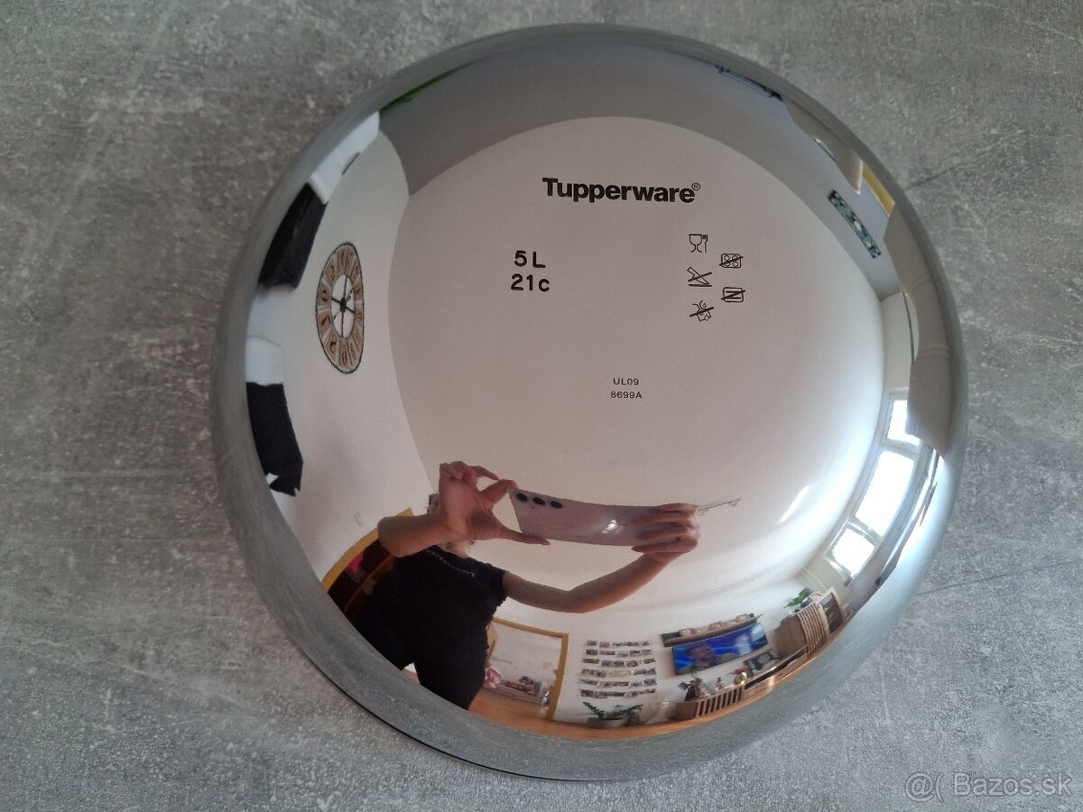 Tupperware nová nerezová misa - 3