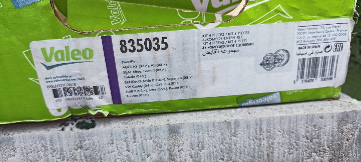 Jednohmota spojka VALEO - 3