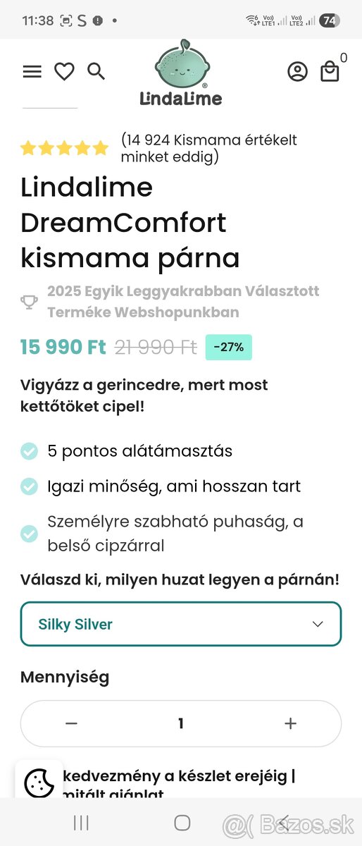 Tehotenský a kojenecký vankúš - 3