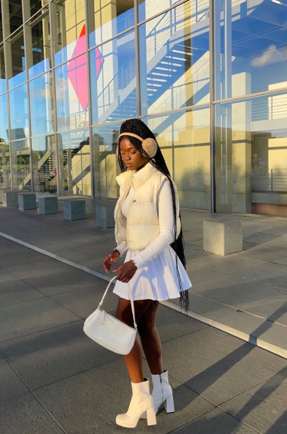 KRÁSNA ŠTÝLOVÁ TEPLÁ VESTA značky BERSHKA - 3