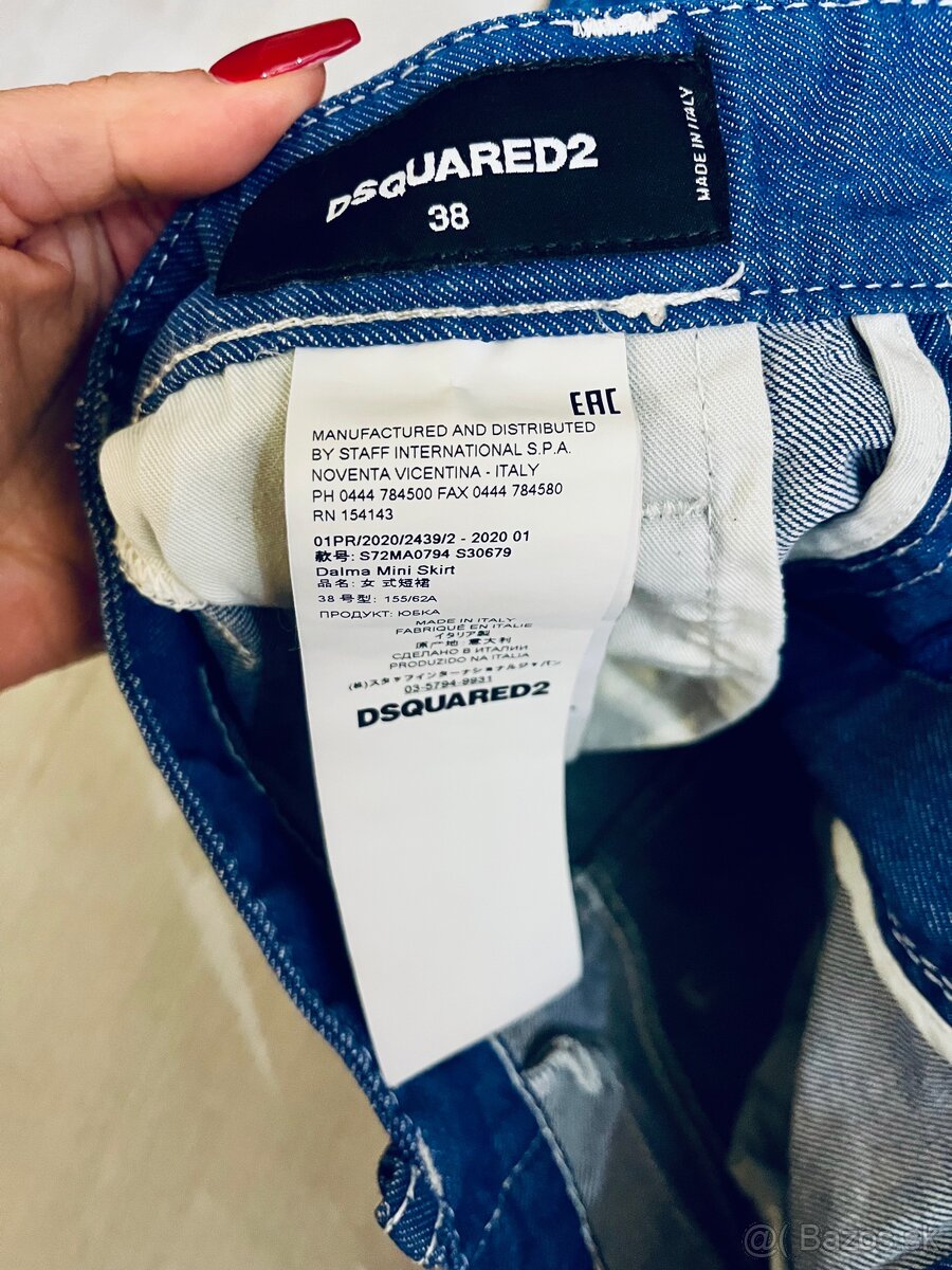 Dsquared2 dámska sukňa XS - 3