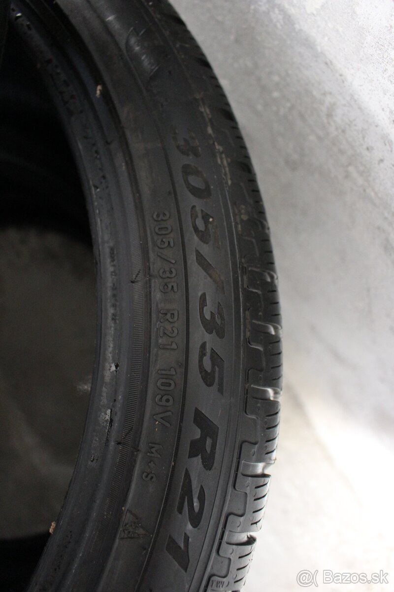 PIRELLI..6MM..Zimné Pneumatiky..305/35 r21..275/40 r21 - 3
