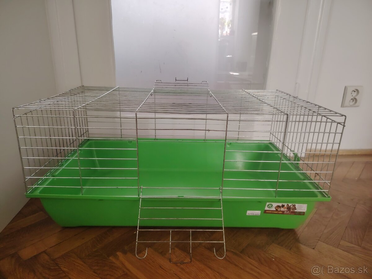 Výborná klietka pre králika, morča, 77x47x34cm, pekná - 3