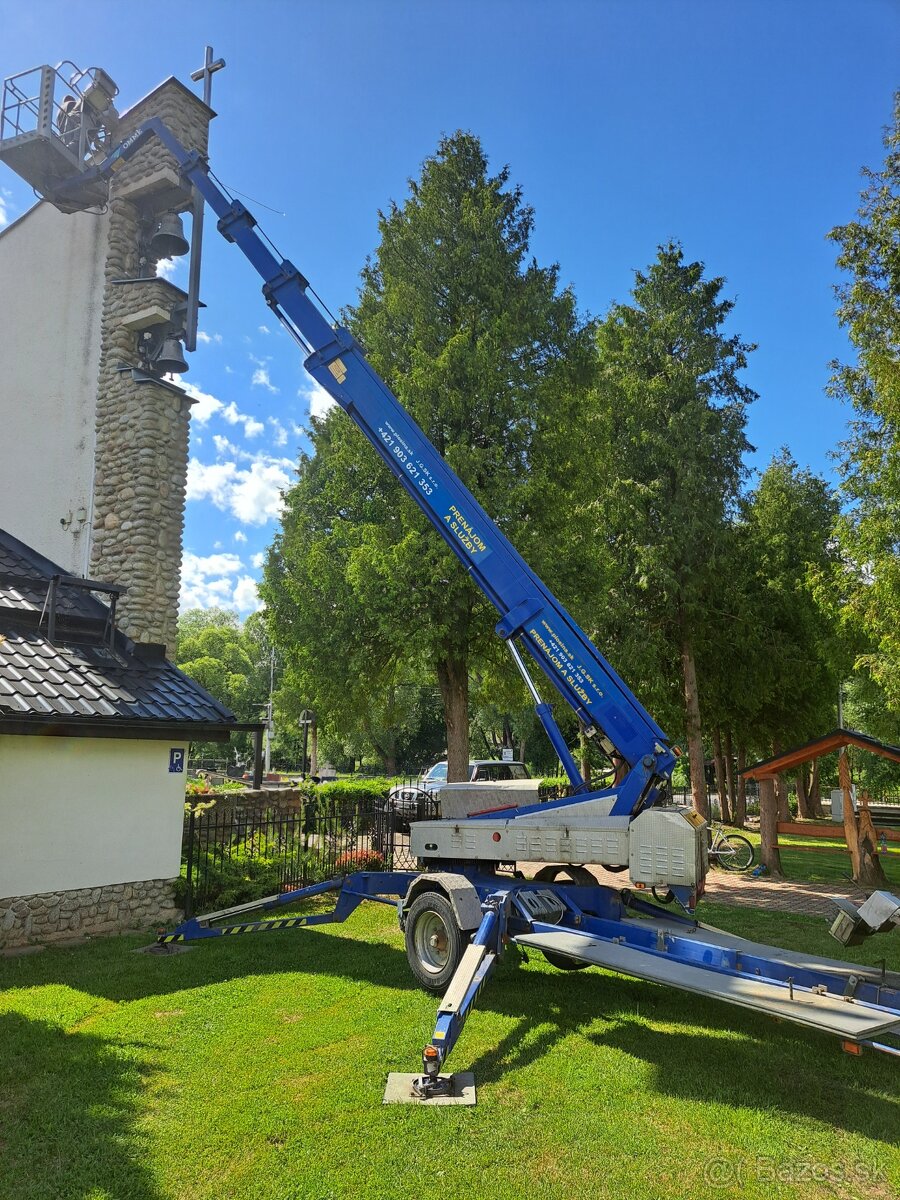 Vysokozdvižna, pracovna,montážna plošina - 3