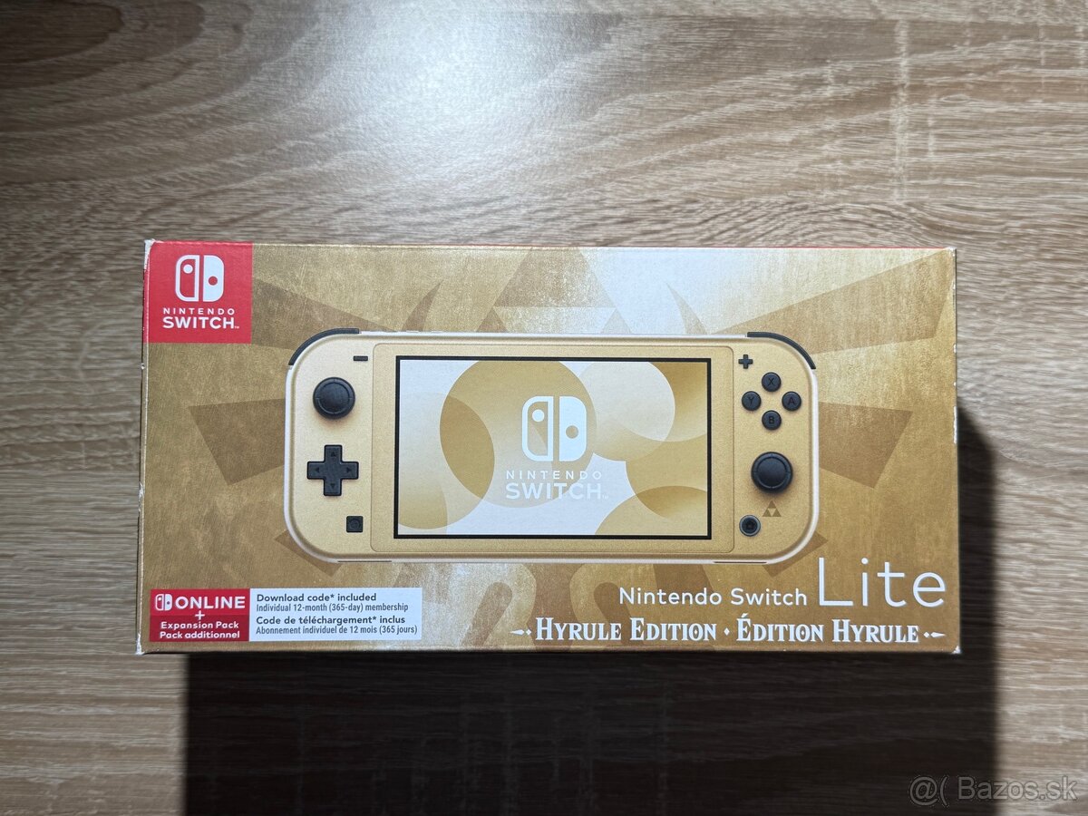 Nintendo Switch Lite Hyrule Edícia + Zelda + Flip Puzdro - 3