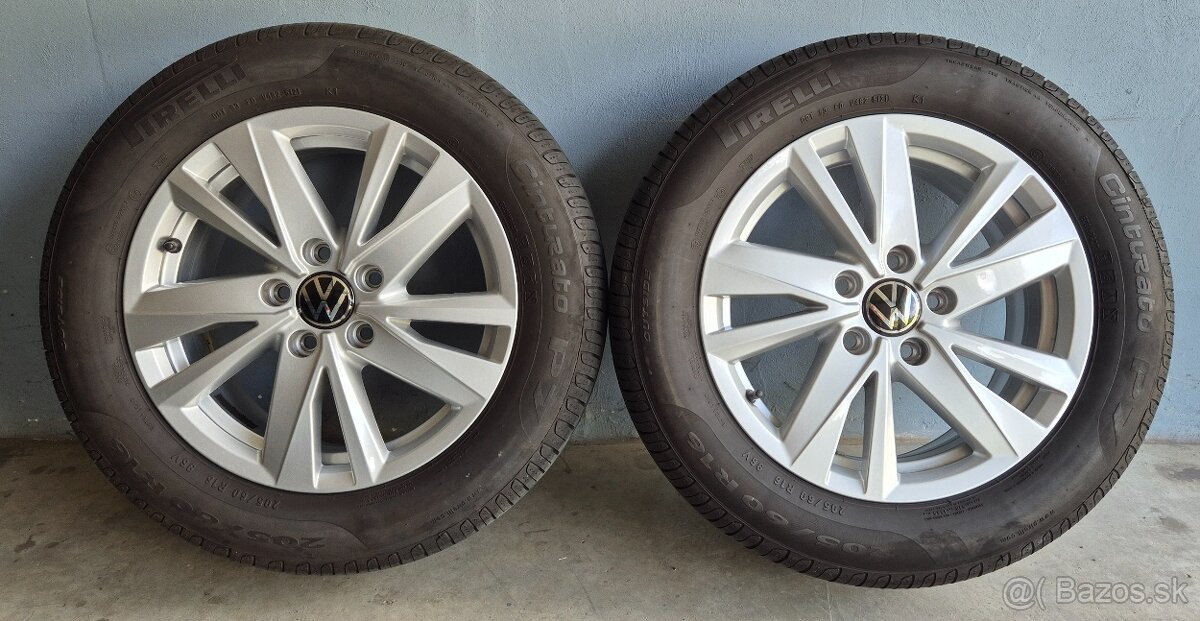 Originál ALU disky VW Karlstad Touran R16 - 3