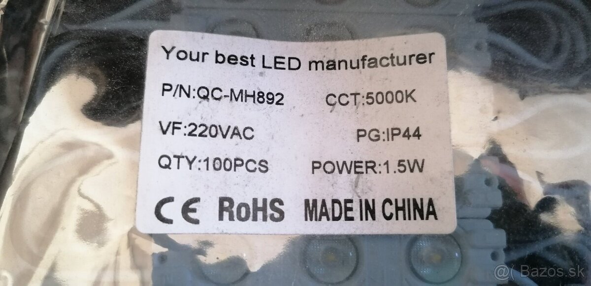 LED Moduly 1,5W na 230V - 3