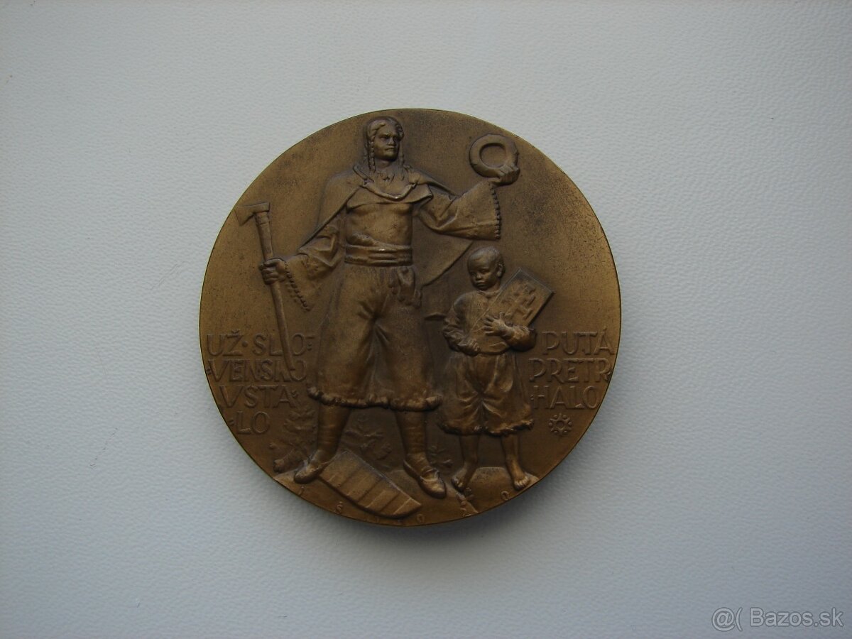 Medaila P.O.Hviezdoslav - 3