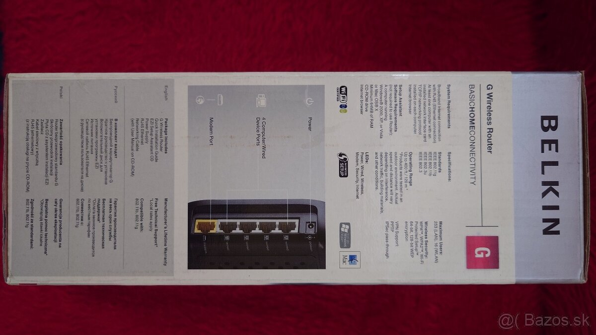 G Wireless router BELKIN - 3