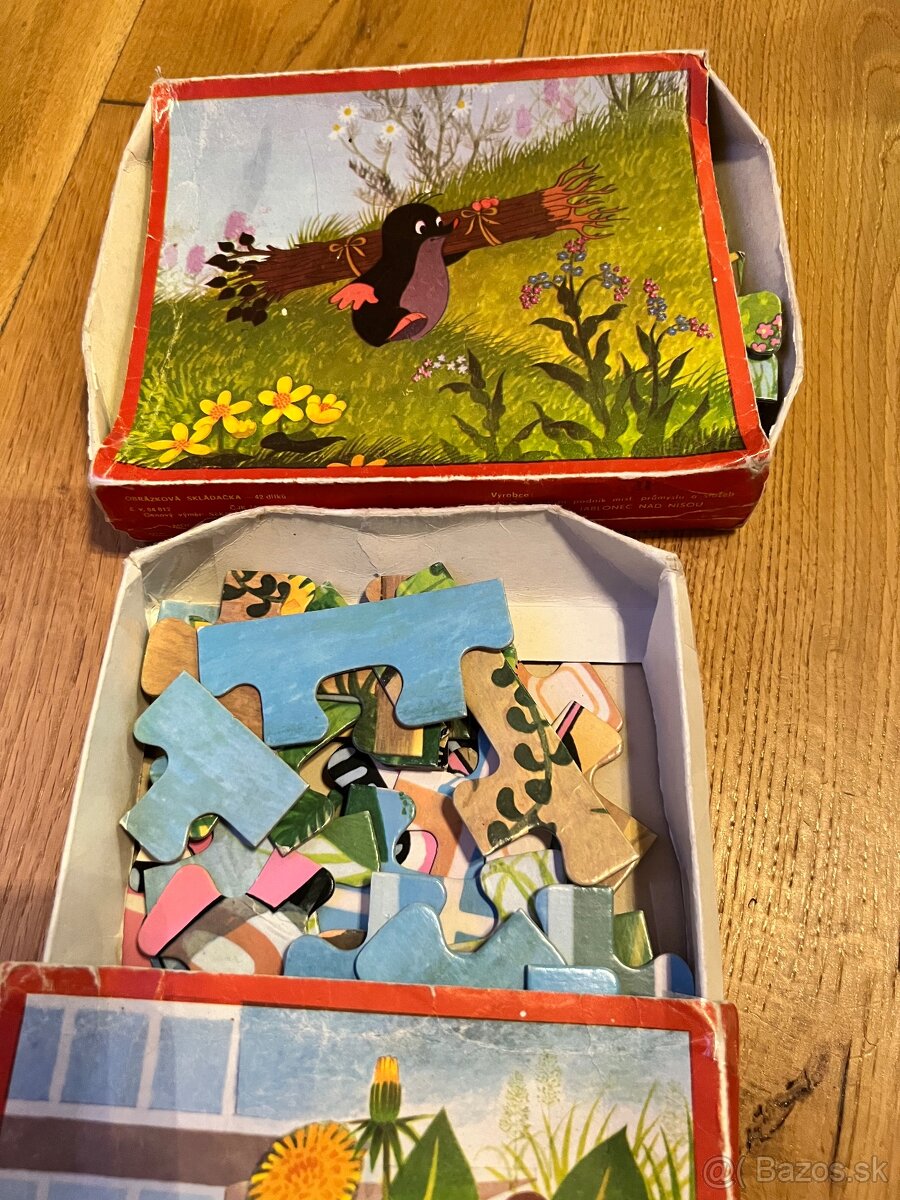 Puzzle krtek - 3