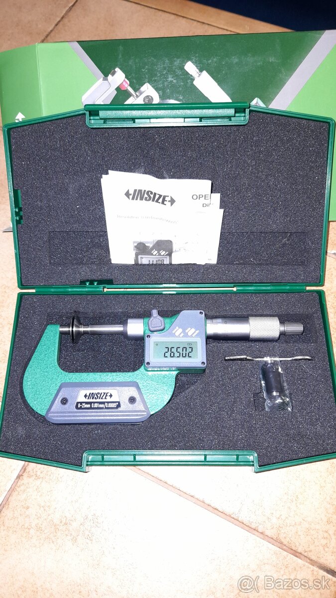 Digitálny mikrometer INSIZE 3594-25A 0-25/0,001 mm - 3