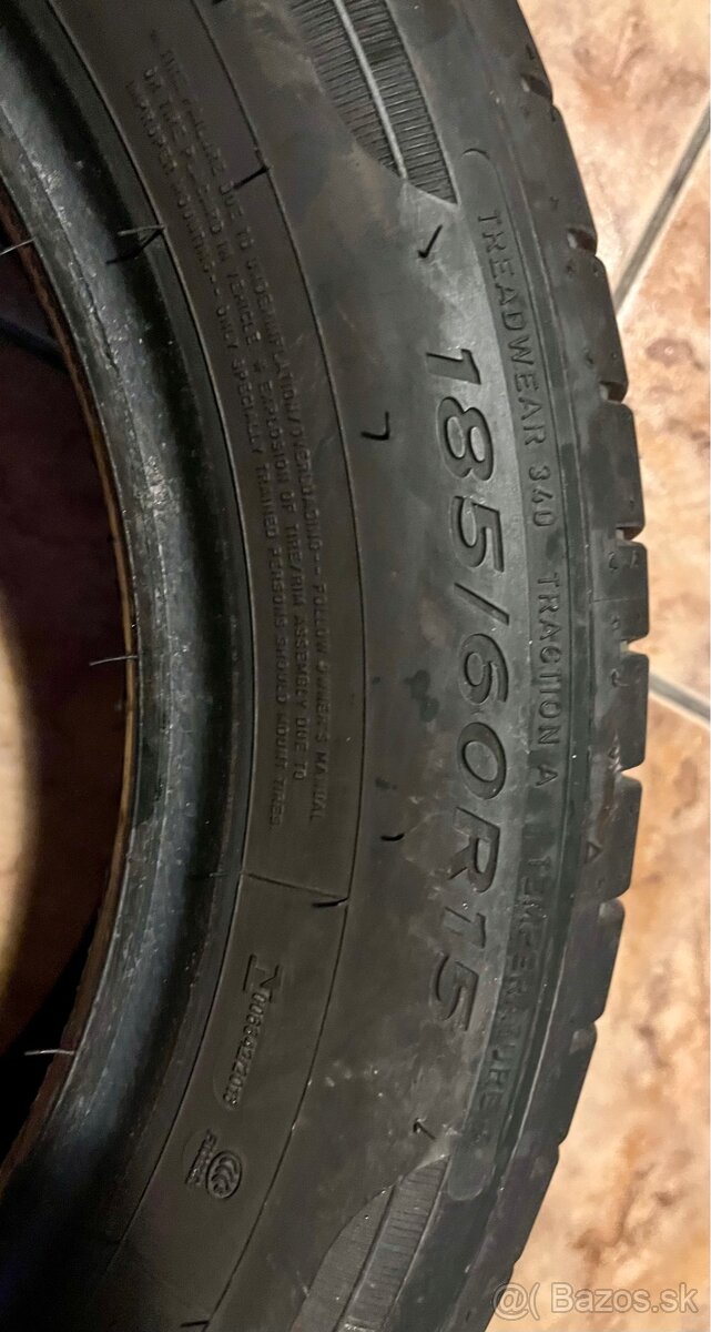 Letné pneumatiky Dunlop 185/60 R15 - 3