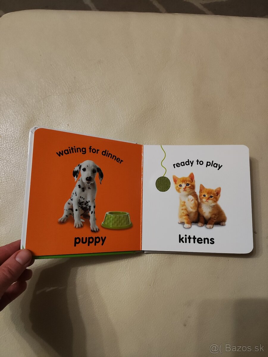 Dotykové leporelo o zvieratách Baby Animals - 3