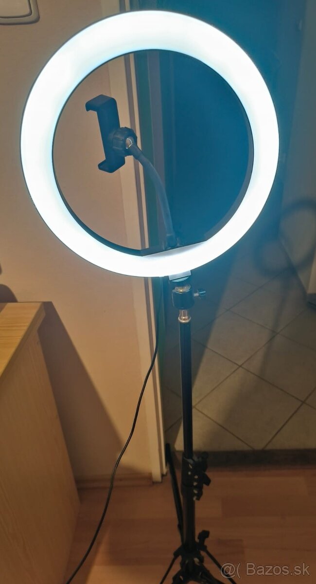 Apexel Ring Light 10“ with 2.1m Stand and Holder - 3