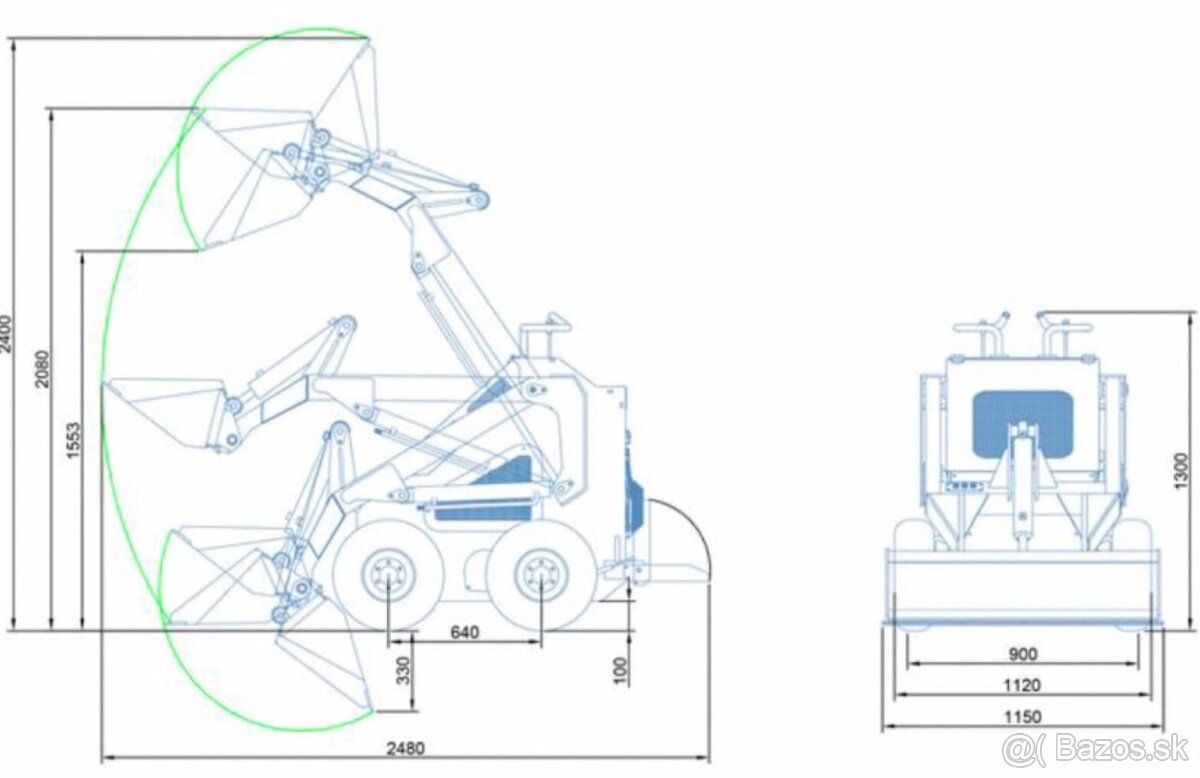 Pasový nakladač RIPPA RS 04 - 3