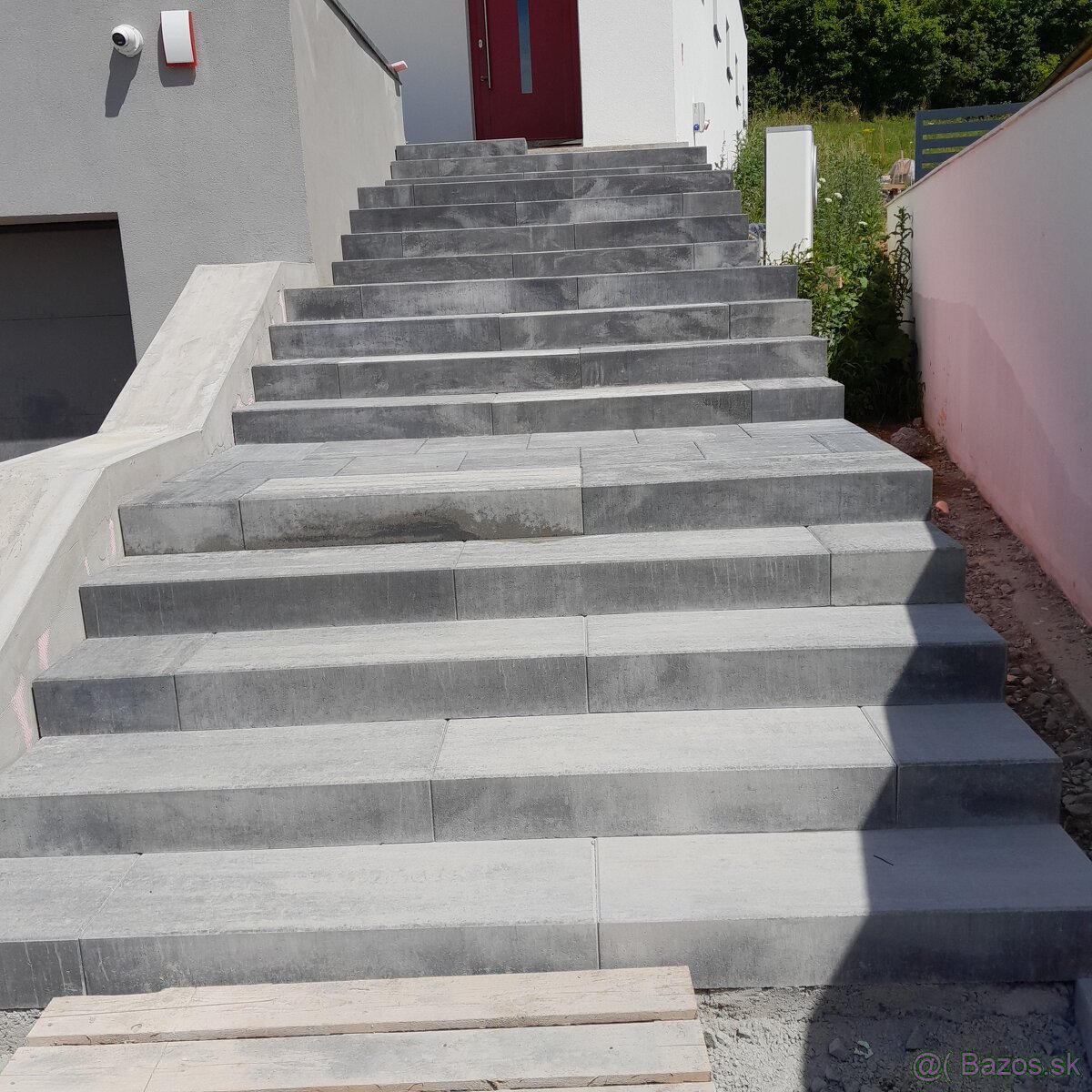 Pokladka zámkovej dlažby, ploty,schody - 3