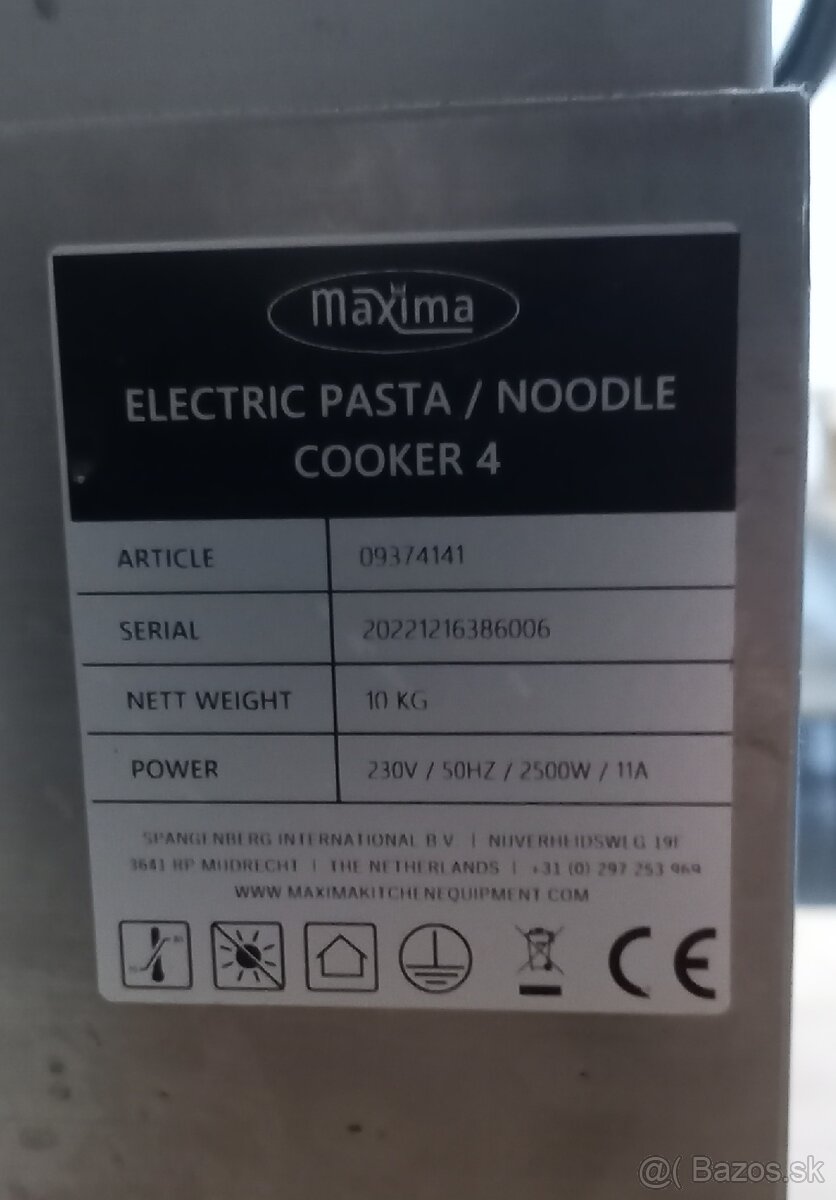 Elektrický varič cestovín - 3