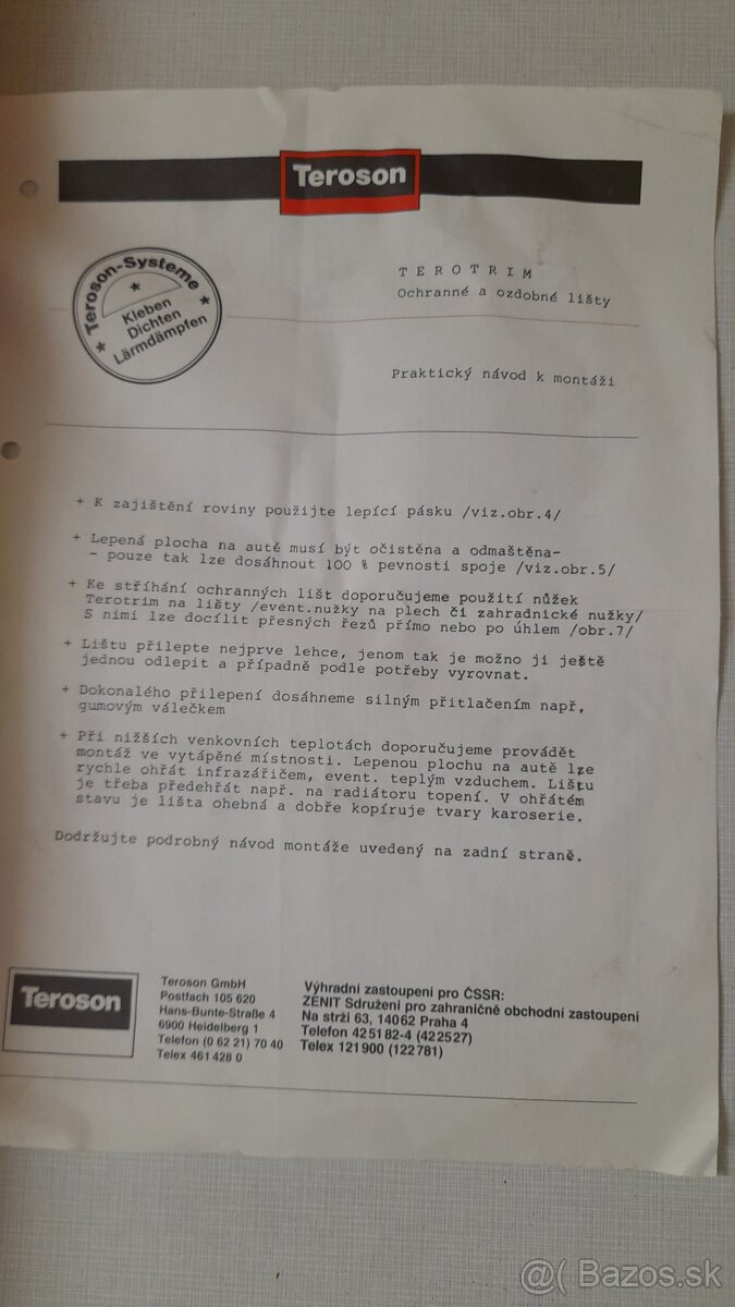 Ochranná lišta - 3