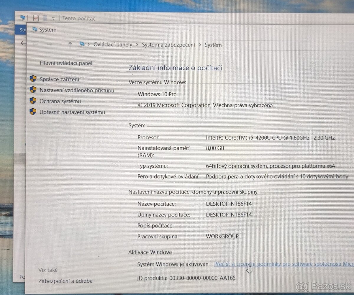 LENOVO THINKPAD YOGA – dotykový 2v1 notebook 360°, Intel i5 - 3