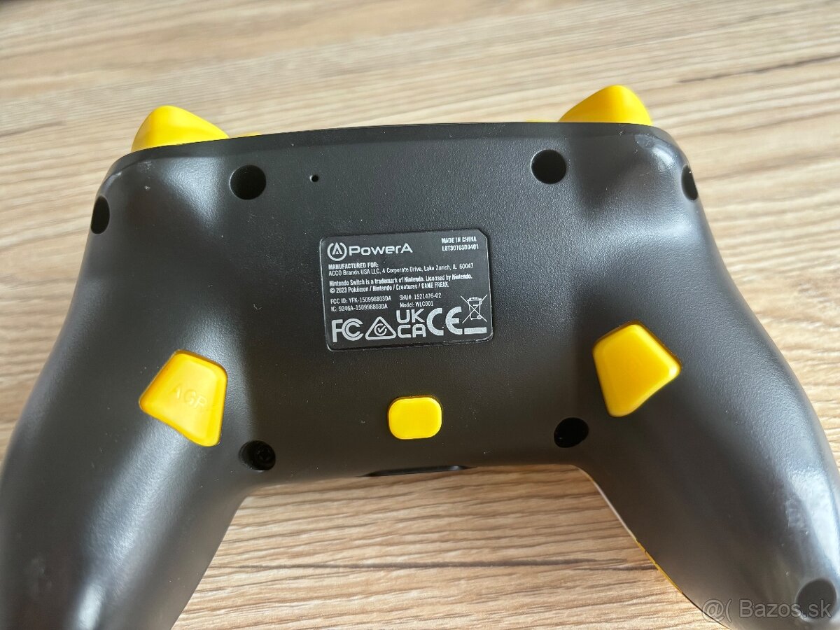 POWERA ENHANCED WIRELESS CONTROLLER GAMEPAD -POKÉMON PIKACHU - 3