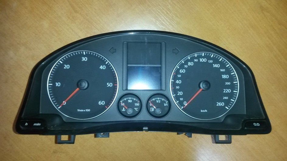 tachometer volkswagen golf 5 touran diesel - 3
