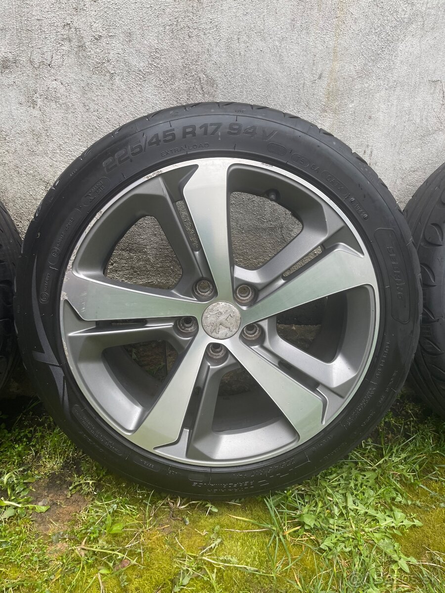Peugeot disky+pneu 225/45R17 - 3