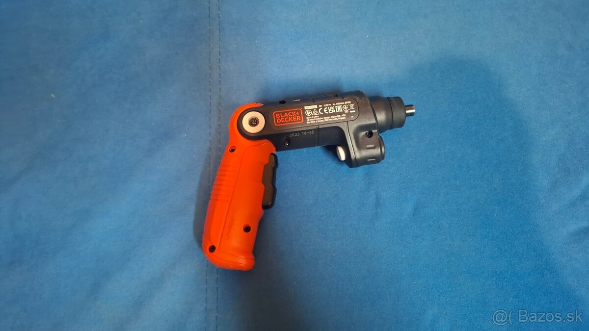 Predám aku skrutkovač Black & Decker BDCSFL20C-QW - 3