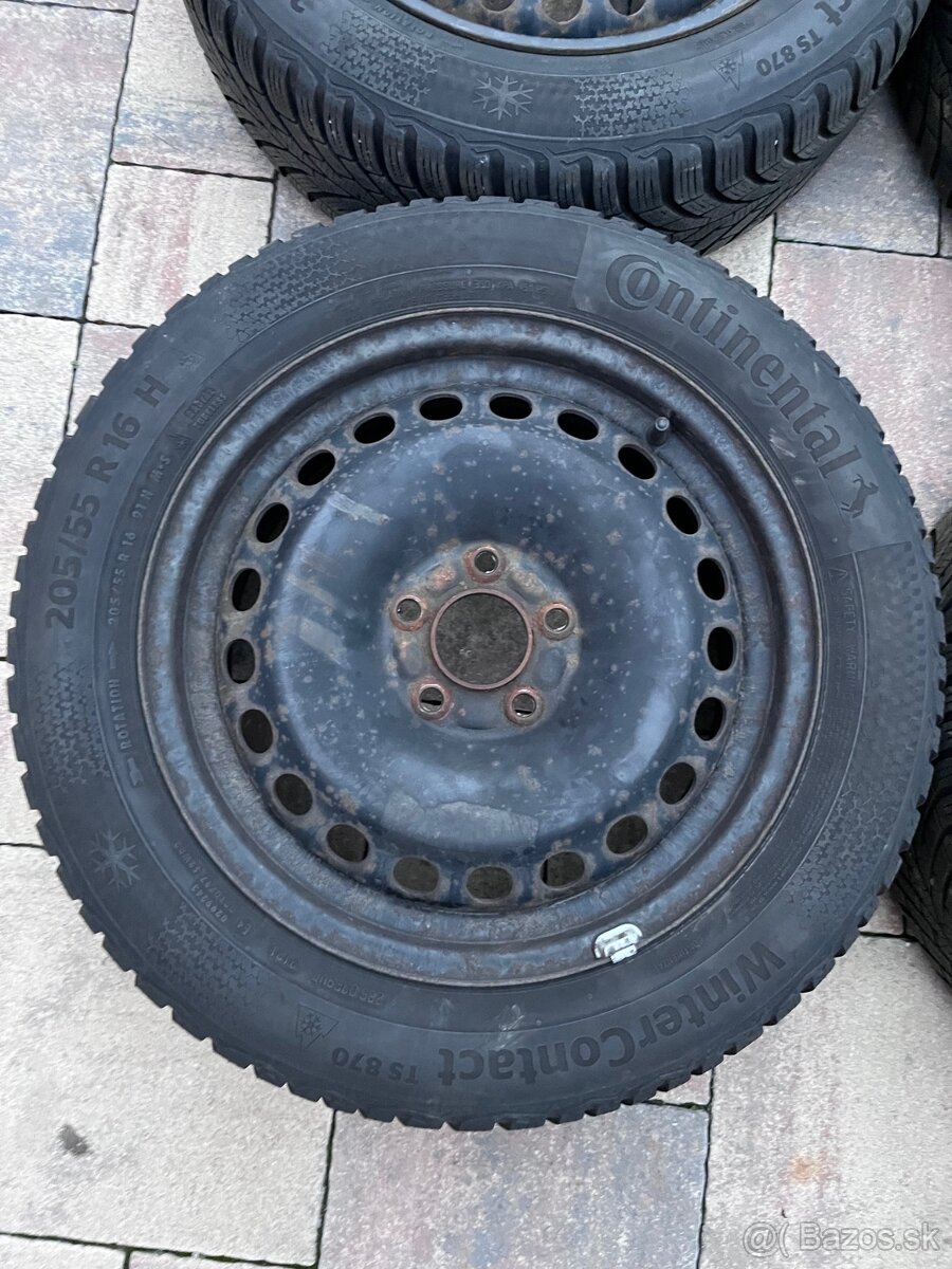 Plechové disky Ford R16, 5x108 - 3