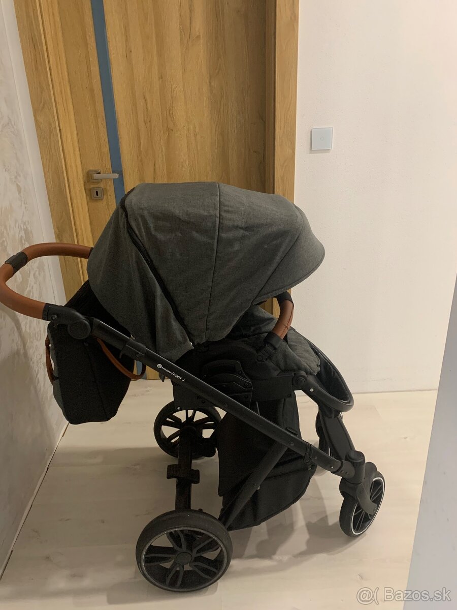 Kočík Petite&Mars Rover II 2v1 Grey - 3