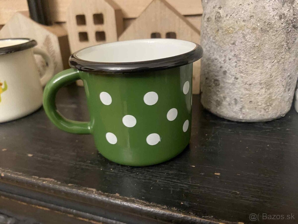 Smaltované hrnčeky - 3