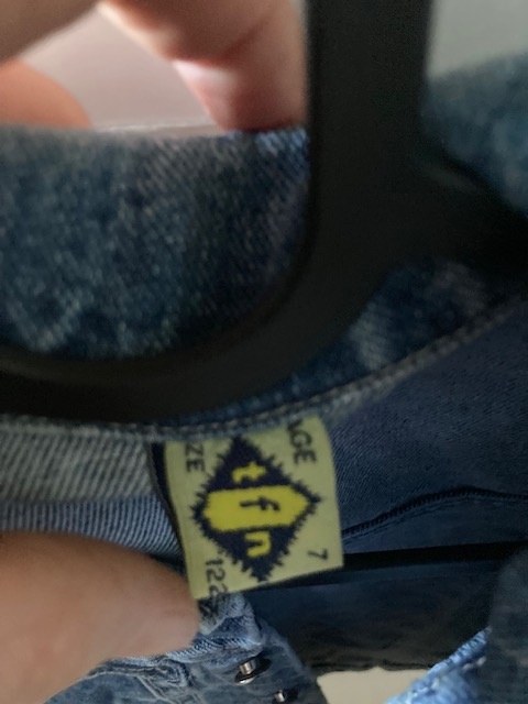 Detská riflová bunda veľ. 122 na 7 rokov - 3