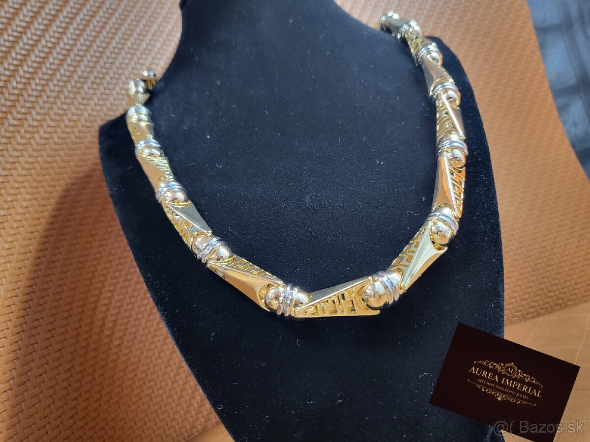 Krásna Pozlátená Retiazka 70cm - 3