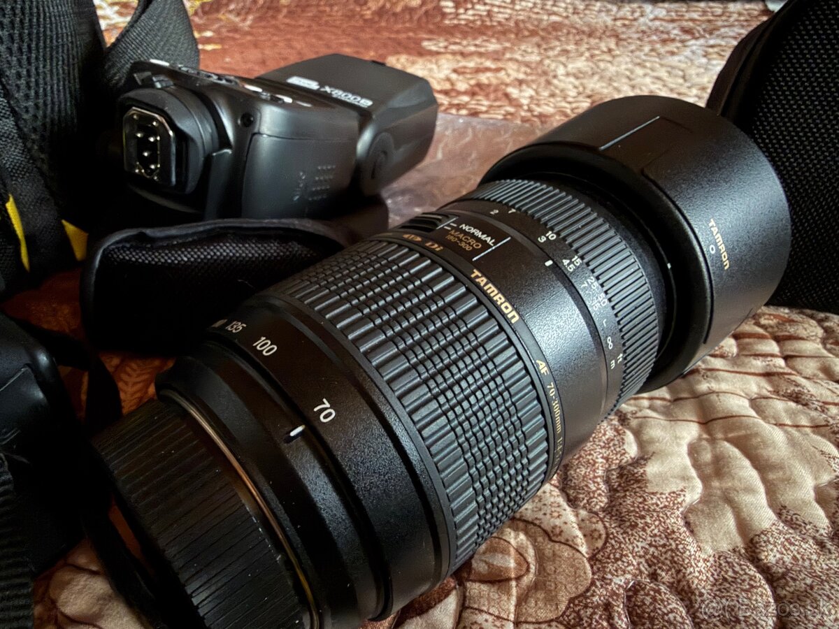 Predám Nikon D3300 – 2 objektívy + blesk - 3
