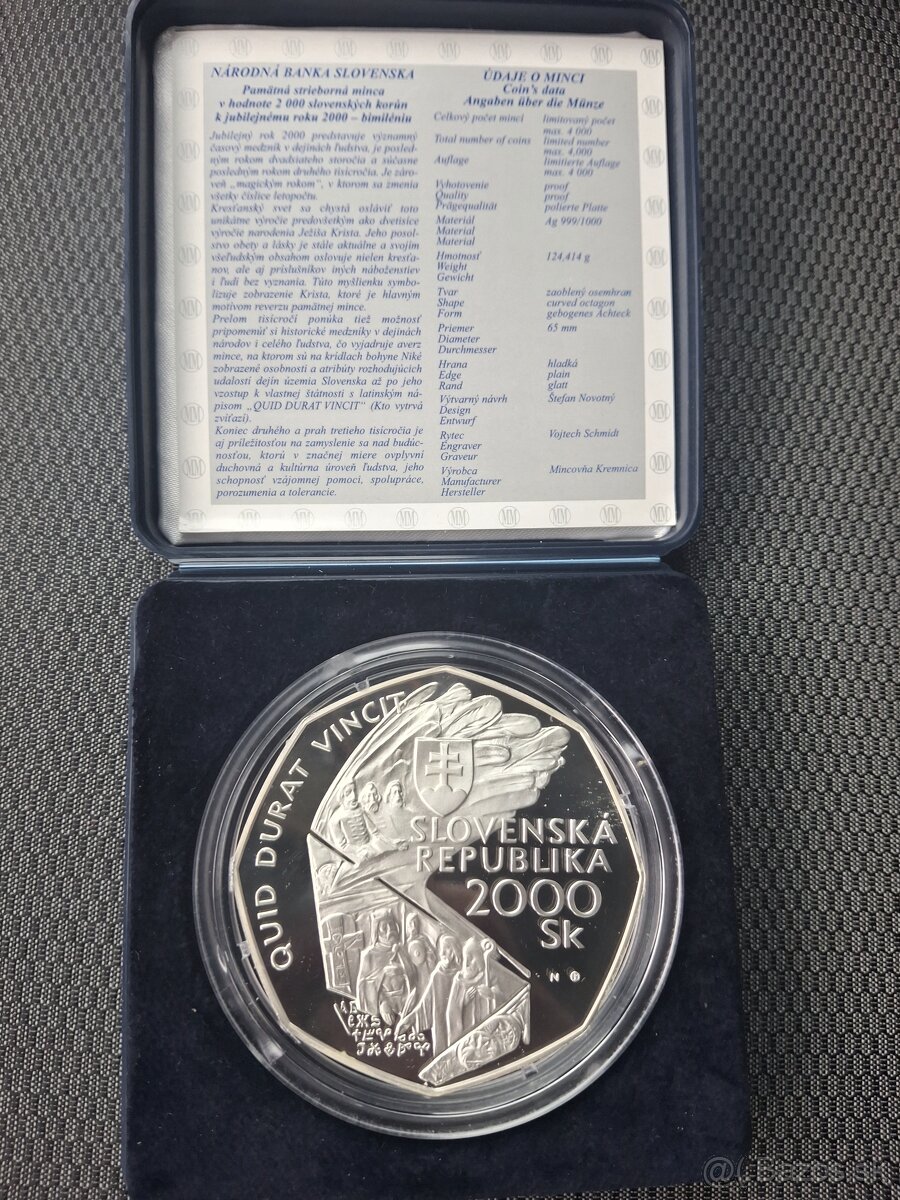 Pametna minca Bimilenium 2000 - 3