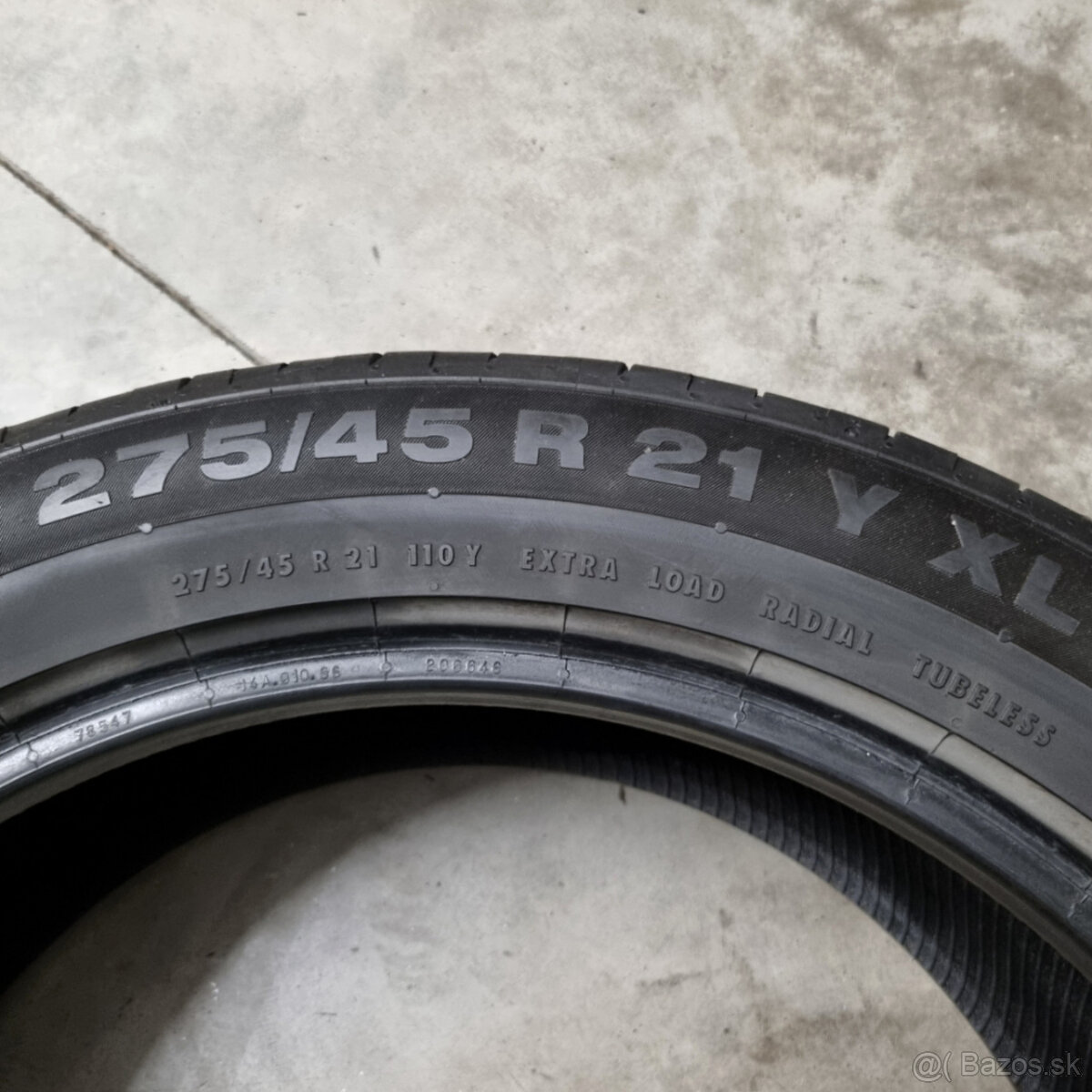 Letné pneumatiky 275/45 R21 CONTINENTAL - 3