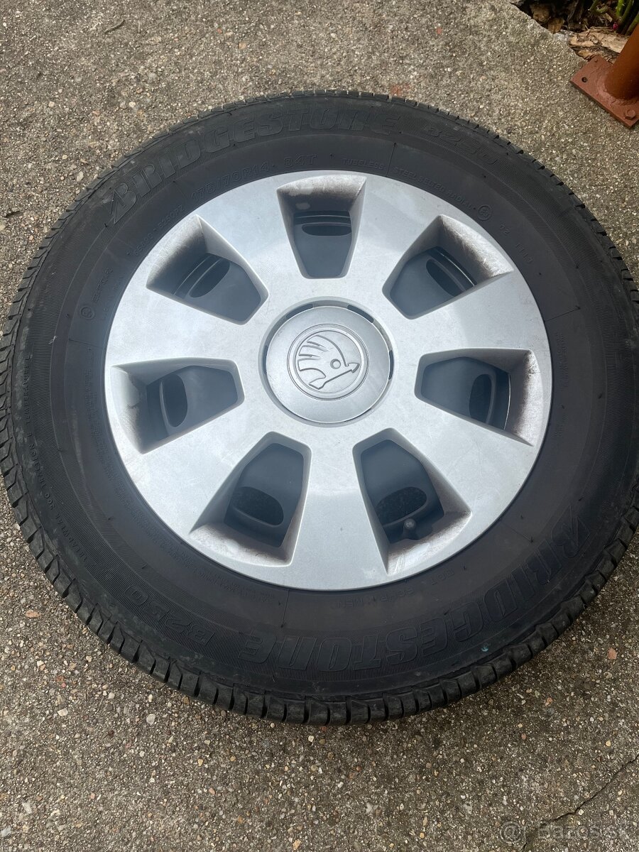 Letné pneumatiky,velmi dobrý stav - 3